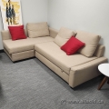 Beige IKEA Riheten Corner Couch Sofa-Bed with Storage